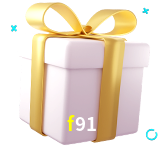 Receba seus bônus de boas-vindas no f91