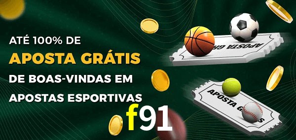 f91 Ate 100% de Aposta Gratis